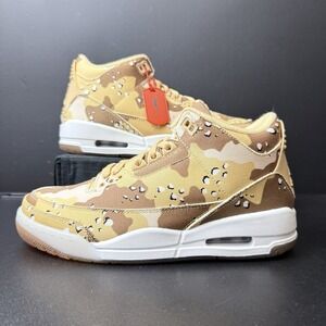 Nike Air Jordan 3 Retro WNBA Womens Size 7.5 Shoes Desert Camo Tan HM4301-200
